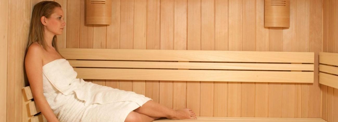 Mag ik een zwempak dragen in de sauna?